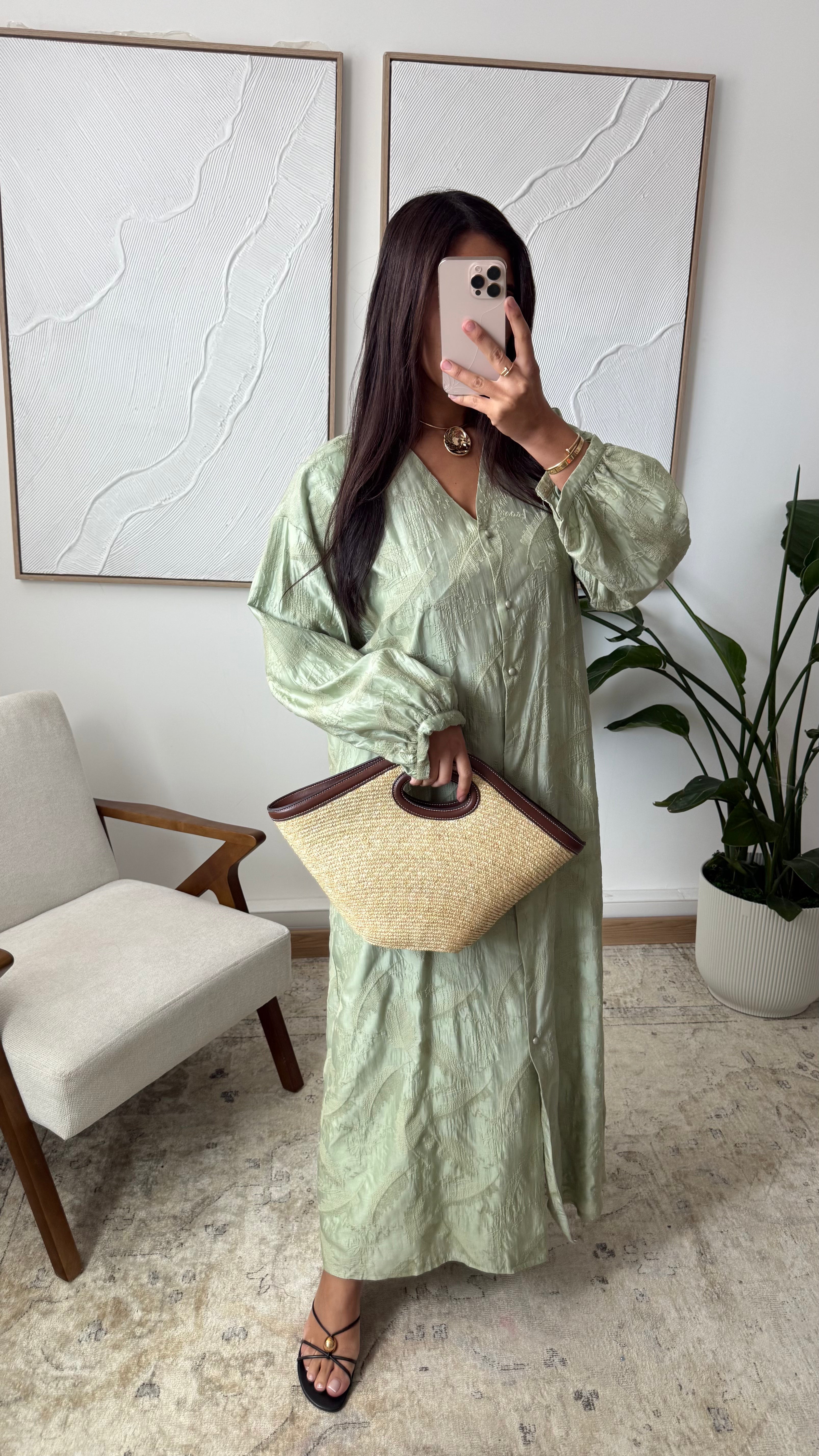 Robe SAPHIRA- Vert