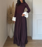 Robe Diana- Bordeaux