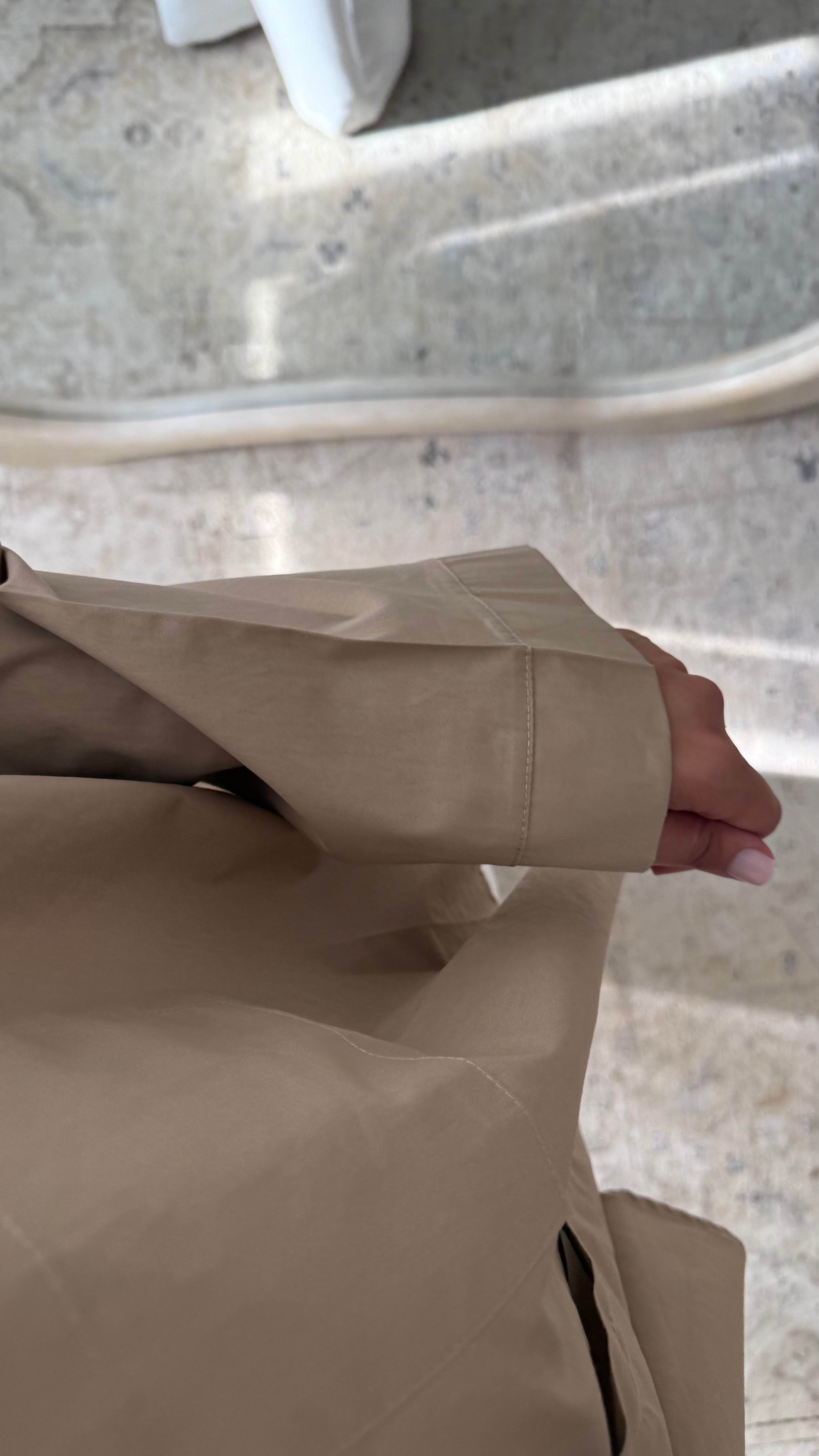 Chemise Baya- Taupe