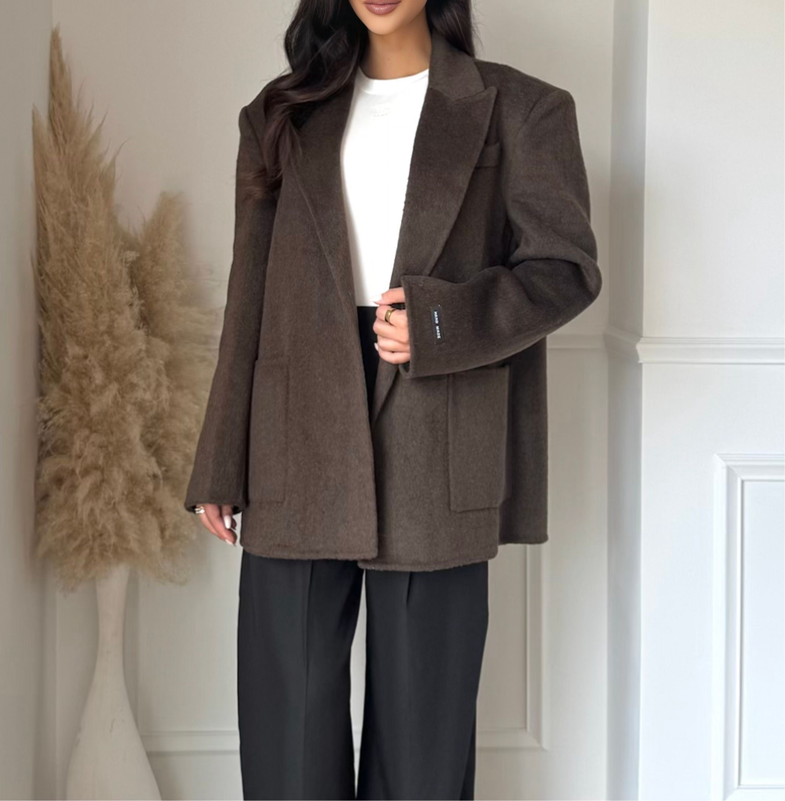 Manteaux Blazer- Marron