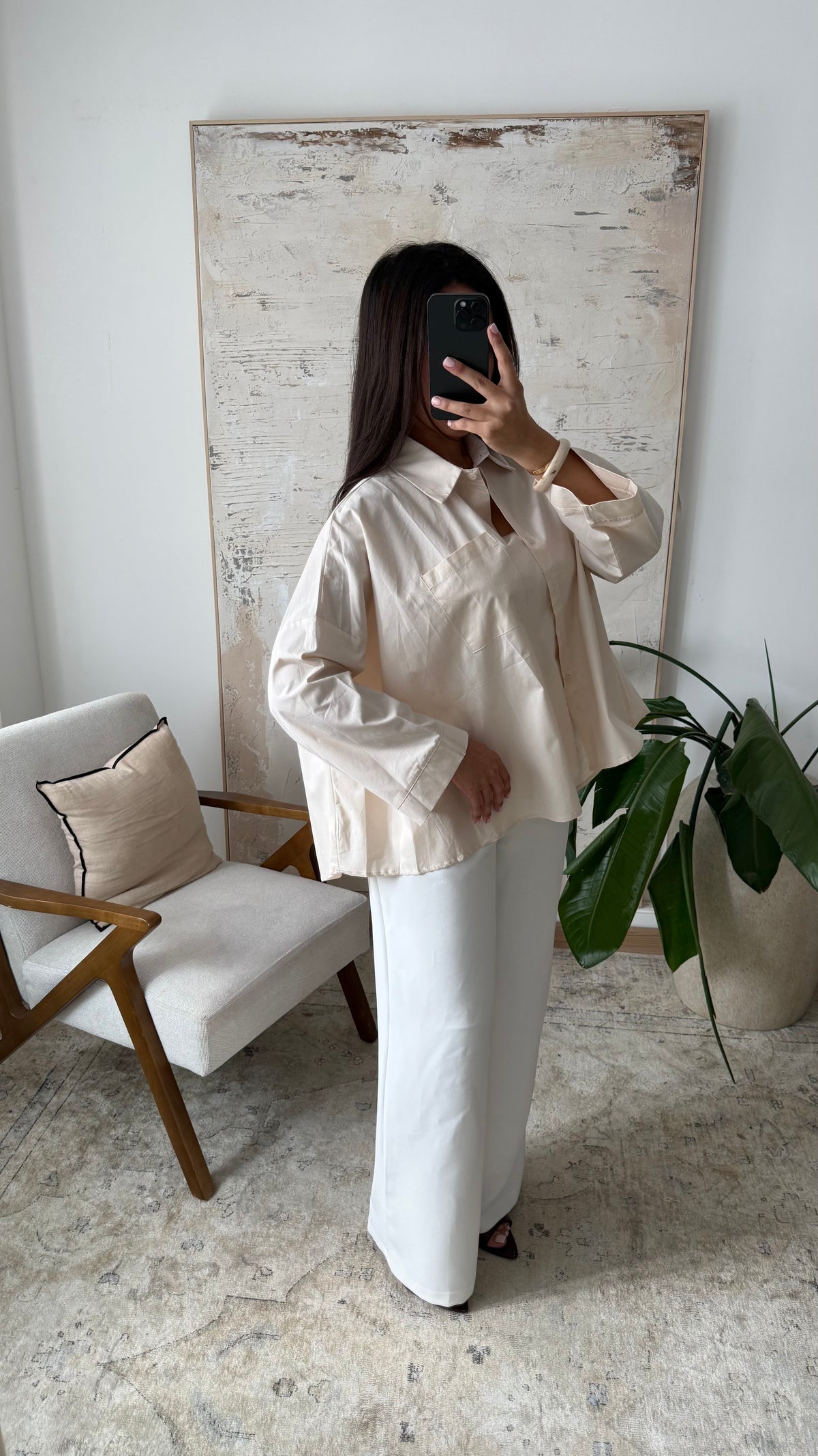 Chemise Baya- Beige