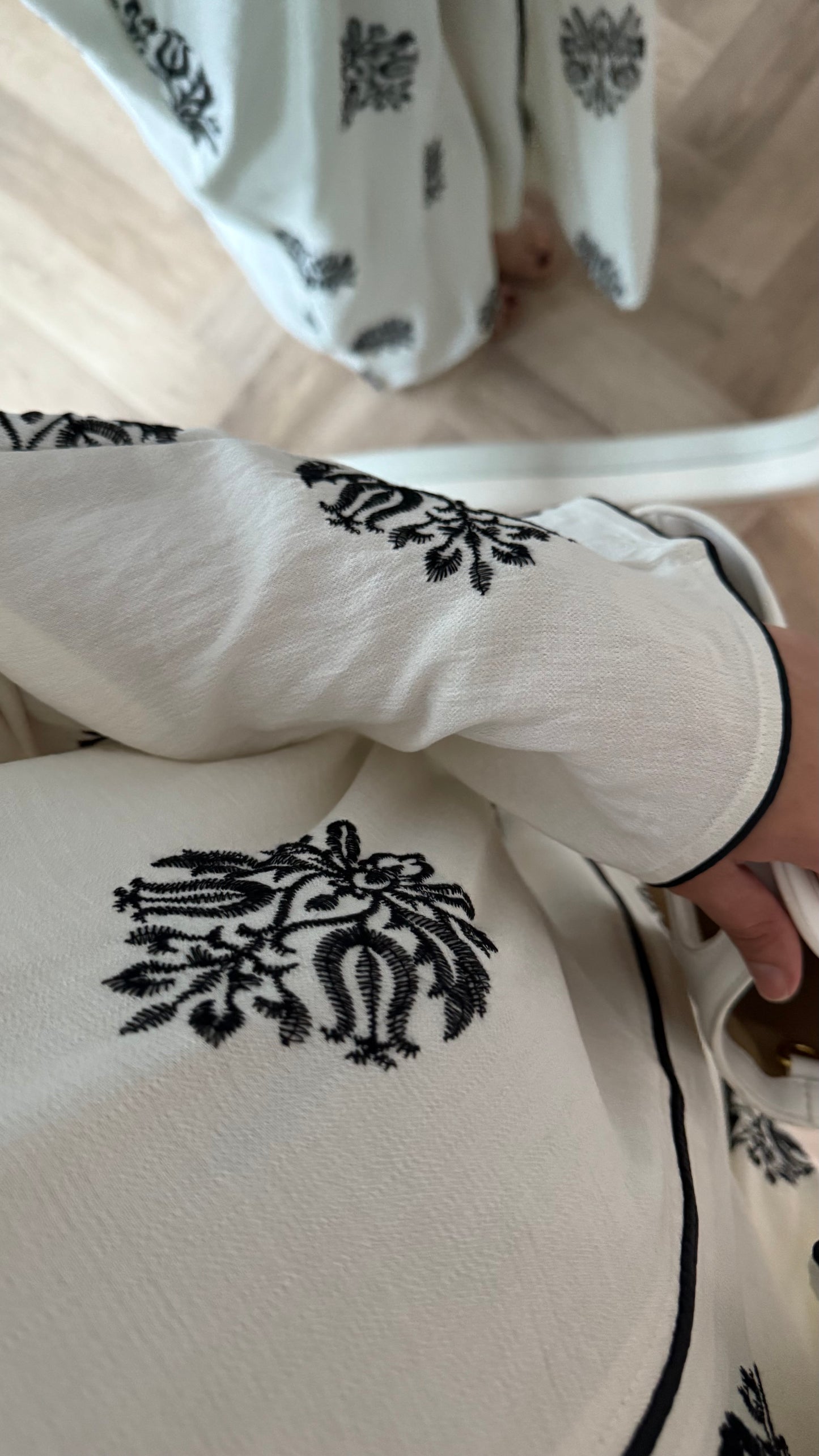 Abaya RANDA- Blanc