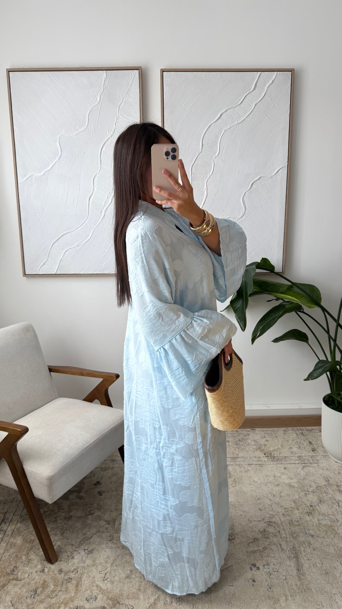 Robe LARA- Bleu
