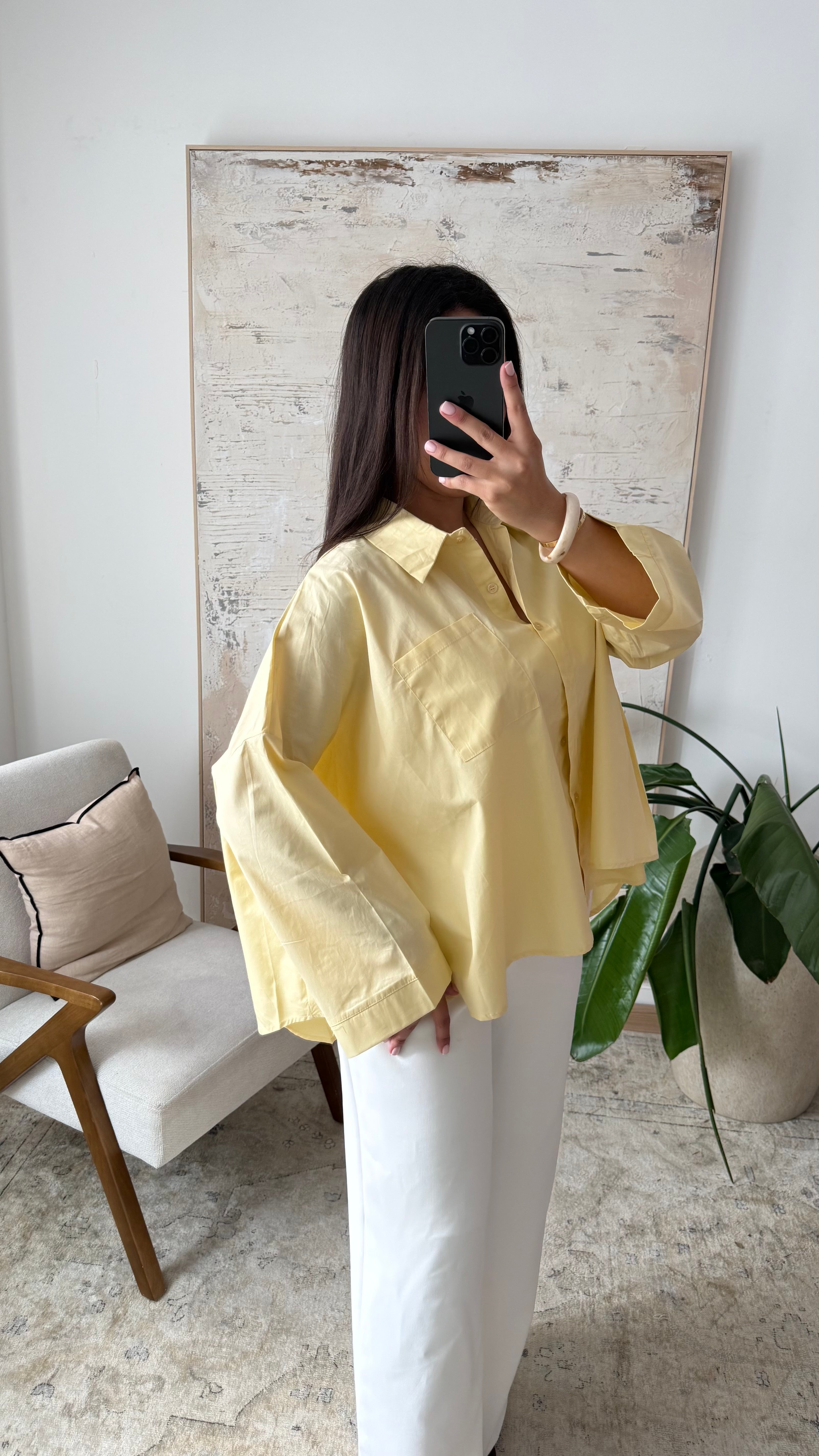 Chemise Baya- Jaune