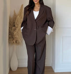 Blazer Losa- Coffee