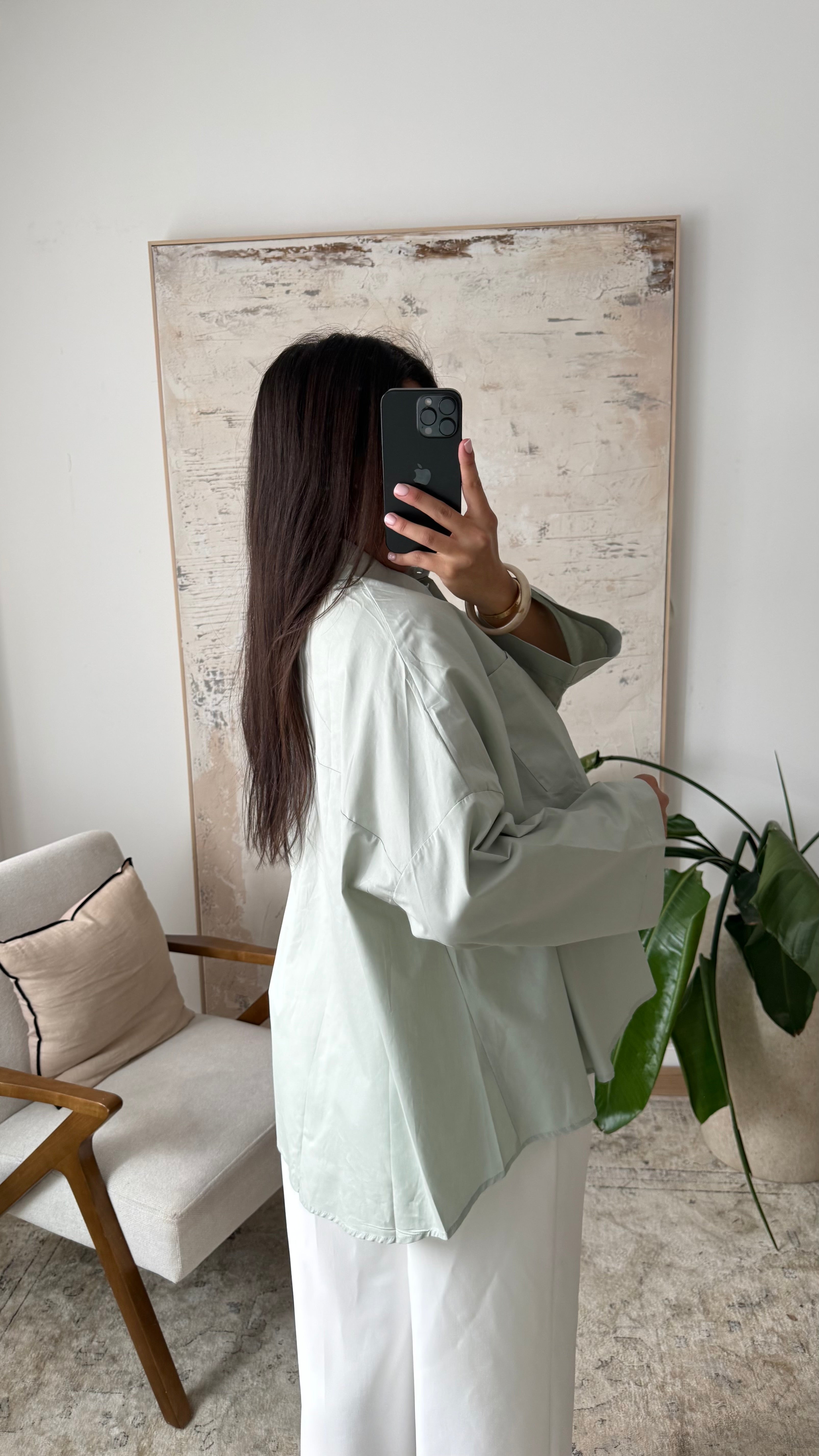 Chemise Baya- Vert clair
