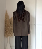 Manteaux Blazer- Marron