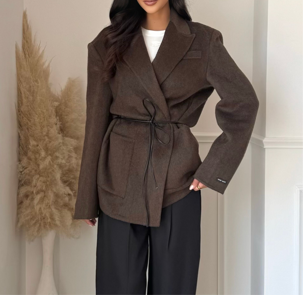 Manteaux Blazer- Marron