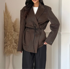 Manteaux Blazer- Marron
