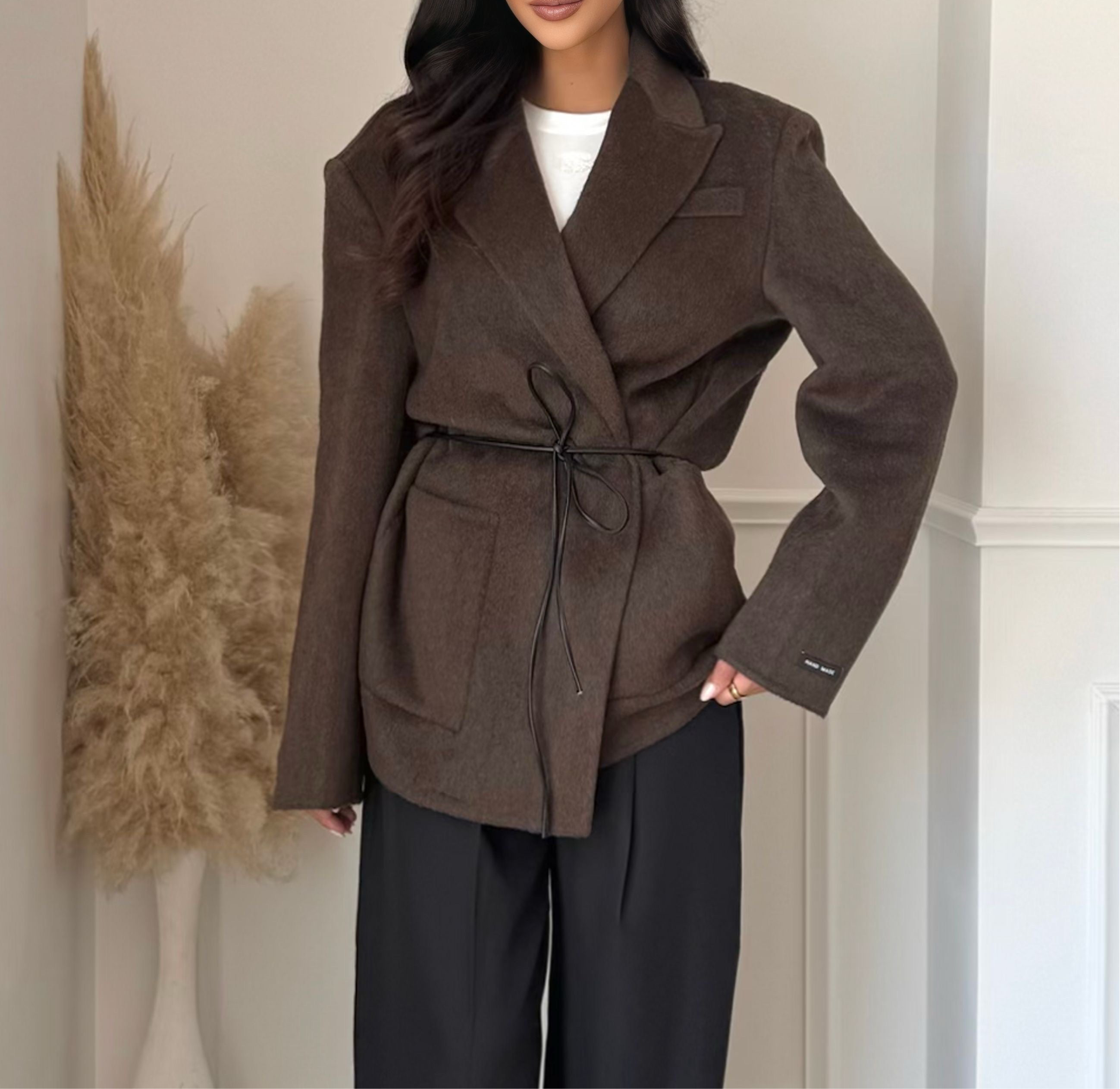 Manteaux Blazer- Marron