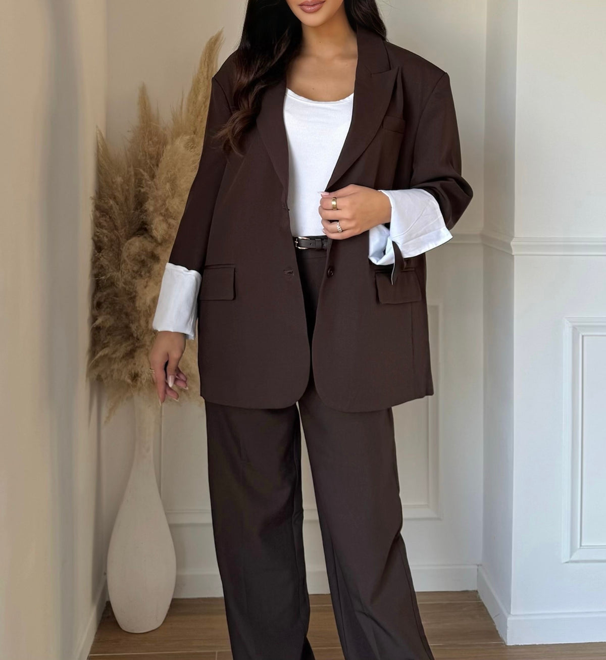 Blazer Losa- Coffee