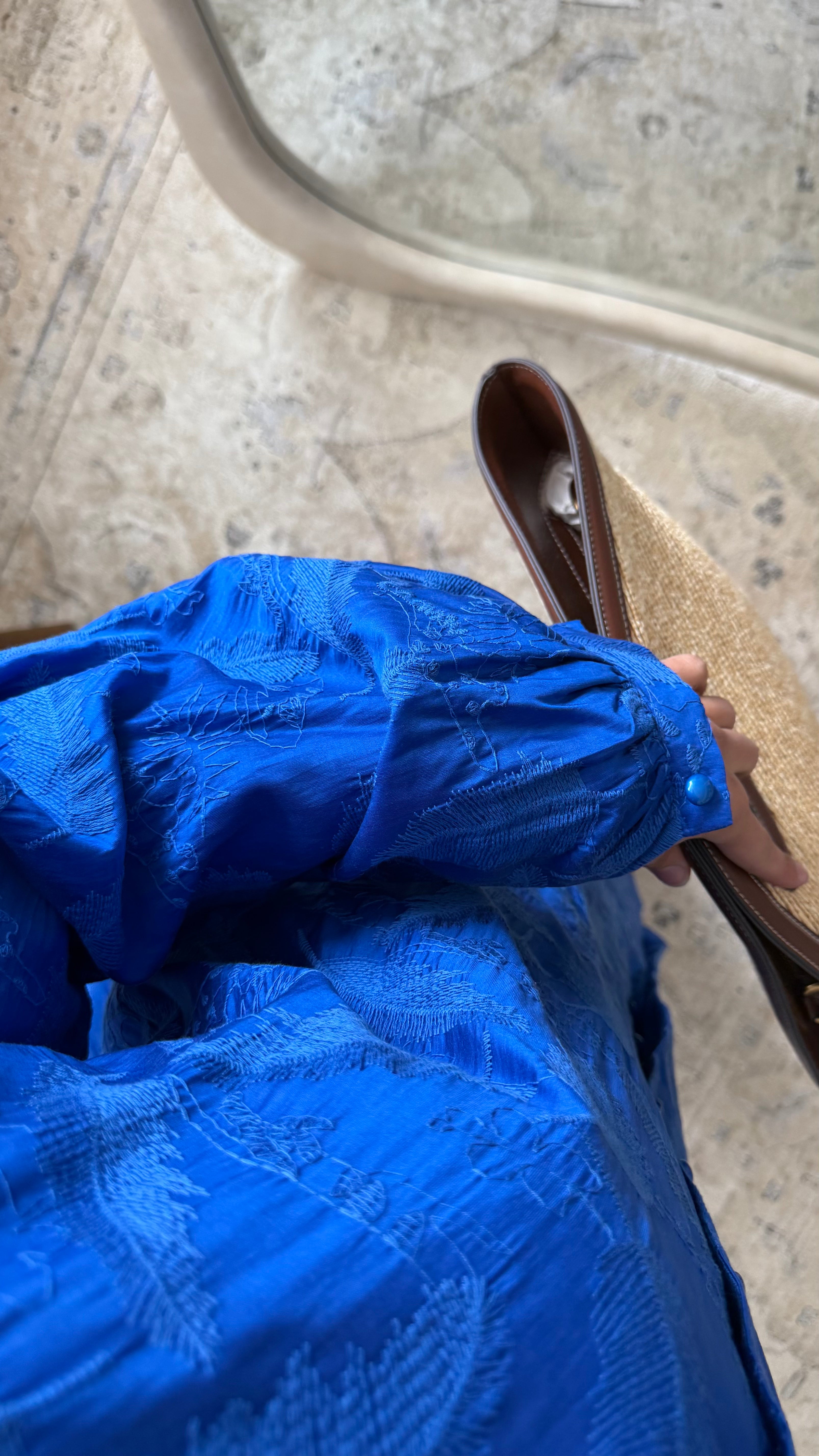Robe SAPHIRA- Bleu