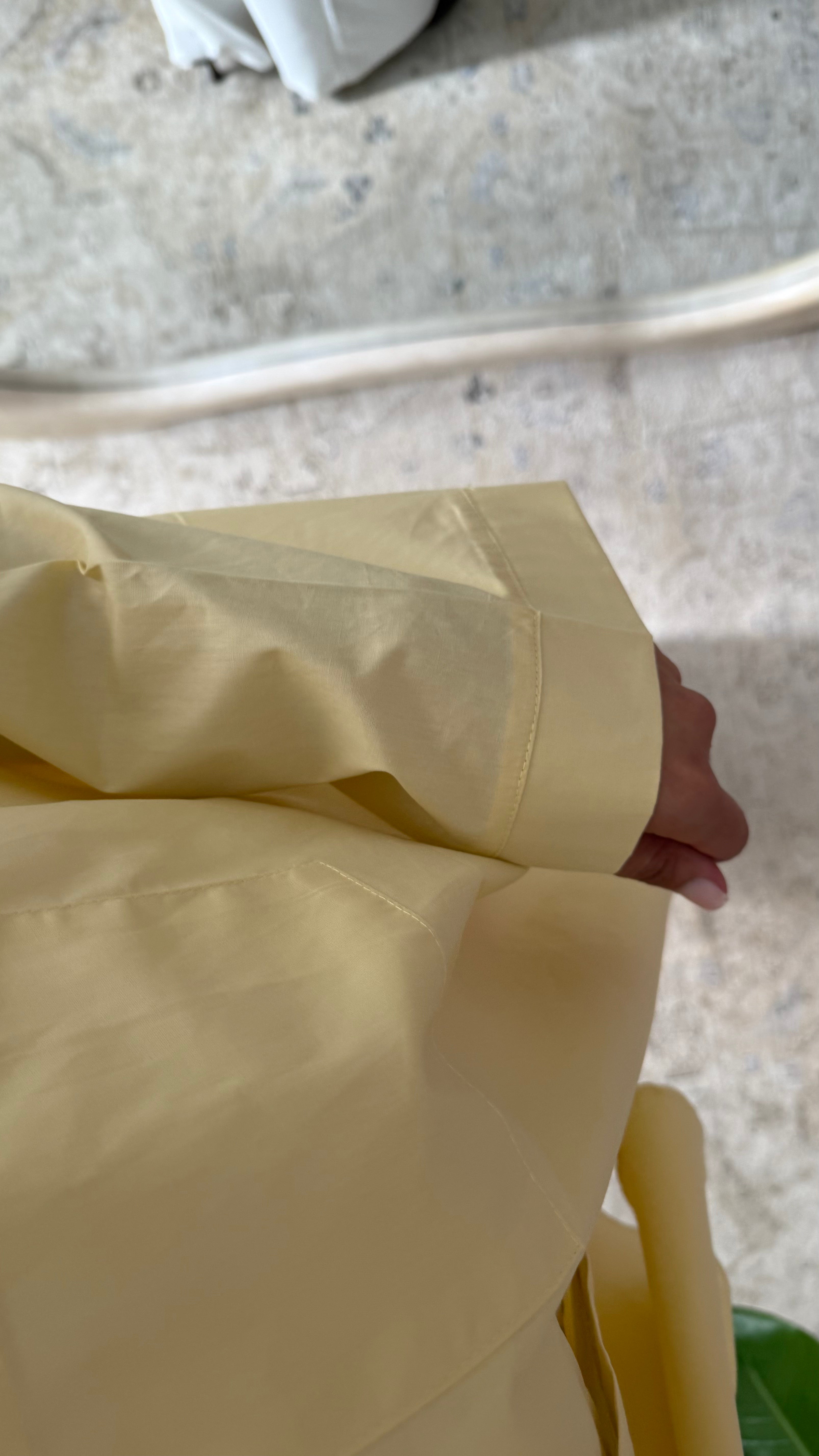 Chemise Baya- Jaune