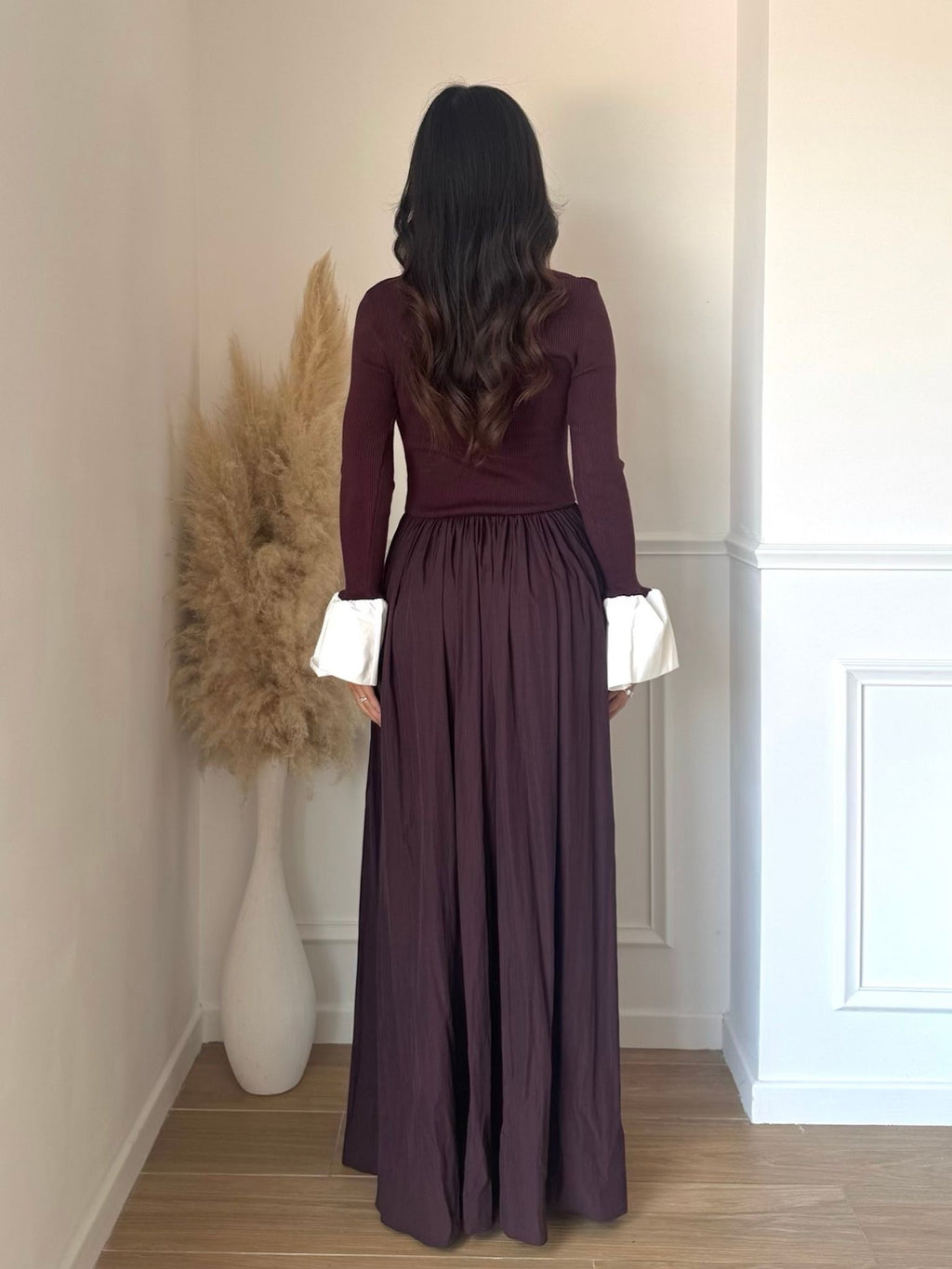 Robe Diana- Bordeaux