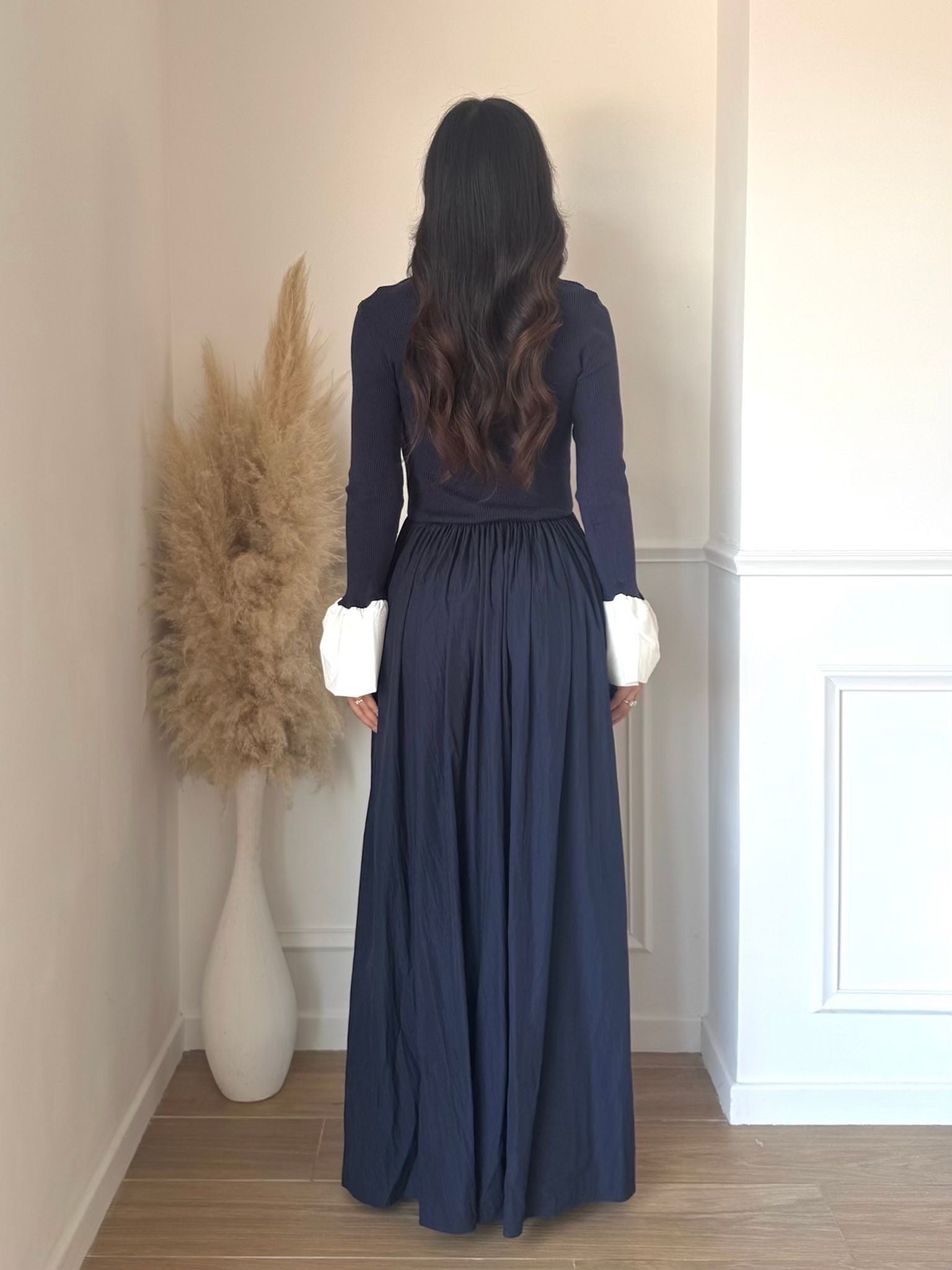 Robe Diana- Bleu marine